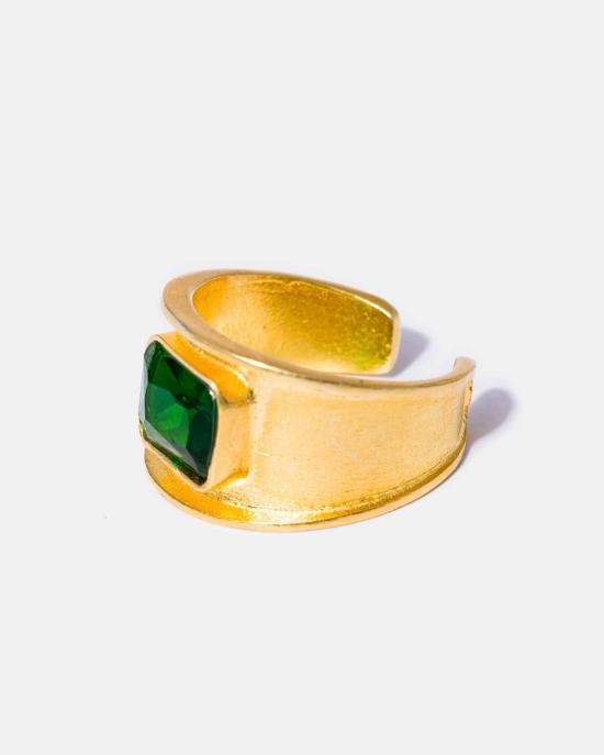  Kybele Studio 반지 제이드 젬스톤 인장 - OTHER BRANDS