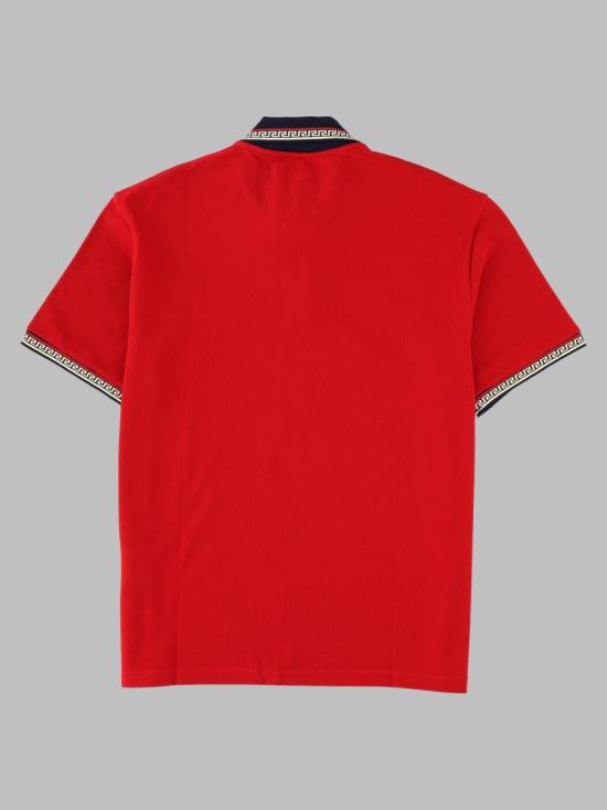 26FW 베르사체 폴로 티셔츠 1026007 1A186872RJ00 RED - VERSACE