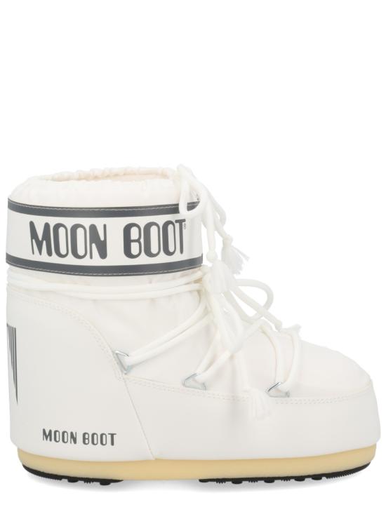 26FW 문부츠 아이콘 나일론 로우 부츠 80D1409340 A009 WHITE - MOON BOOT