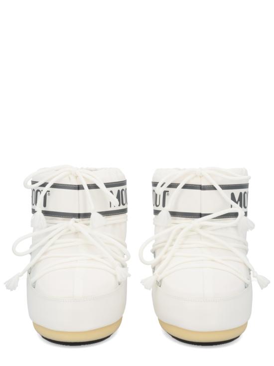 26FW 문부츠 아이콘 나일론 로우 부츠 80D1409340 A009 WHITE - MOON BOOT