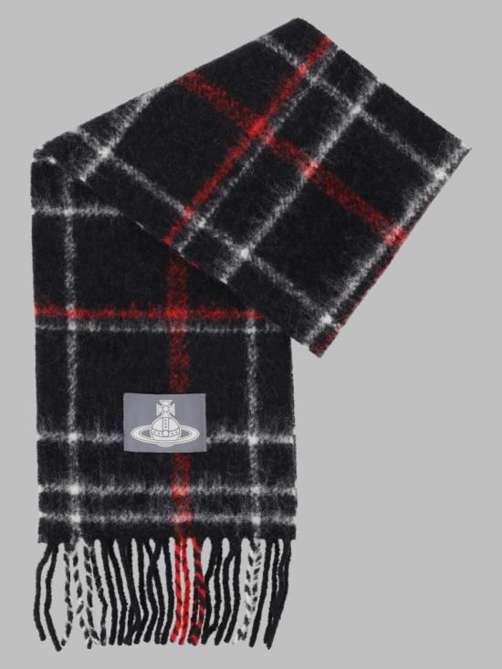 26FW 비비안웨스트우드 머플러/스카프 8103014F W01MON401 BLACK - VIVIENNE WESTWOOD