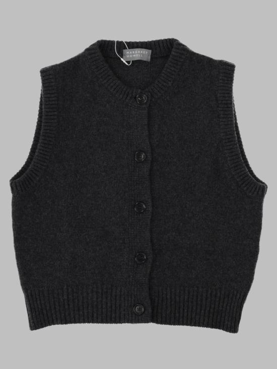 26FW 마가렛호웰 베스트 WOKN0514A26 MQSCHR GREY