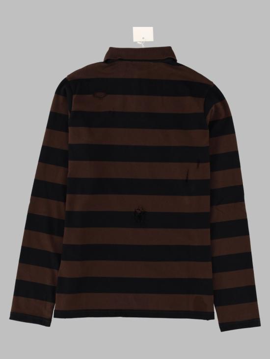 26FW 기마구아스 폴로 티셔츠 RUF2630074 64BLACK BROWN - GIMAGUAS