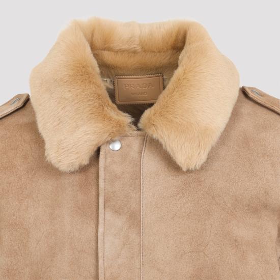 26FW 프라다 가죽 자켓 58A237SOOO 172L F0065 CORDA - PRADA