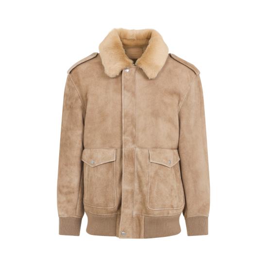 26FW 프라다 가죽 자켓 58A237SOOO 172L F0065 CORDA - PRADA