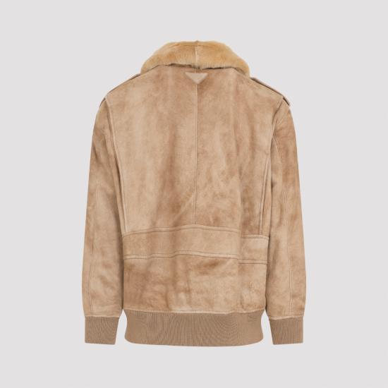 26FW 프라다 가죽 자켓 58A237SOOO 172L F0065 CORDA - PRADA