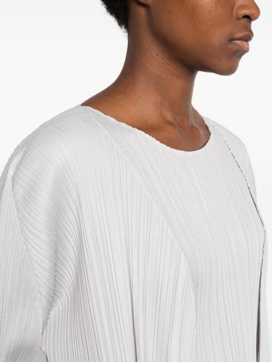 26FW 플리츠플리즈 가디건 PP68JA108 GREY - PLEATS PLEASE