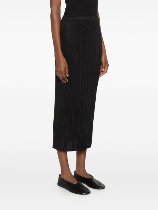 26FW 플리츠플리즈 미디 스커트 PP68JG112 15 BLACK - PLEATS PLEASE