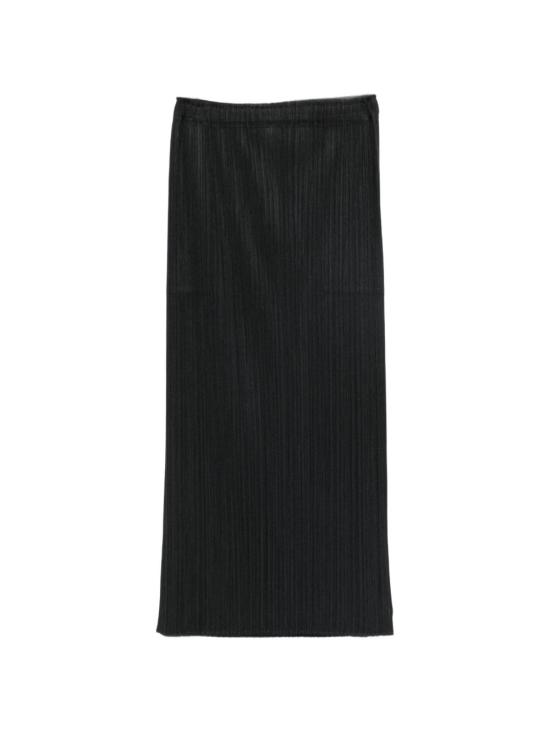 26FW 플리츠플리즈 미디 스커트 PP68JG112 15 BLACK