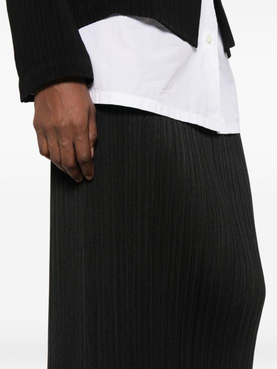 26FW 플리츠플리즈 미디 스커트 PP68JG112 15 BLACK - PLEATS PLEASE