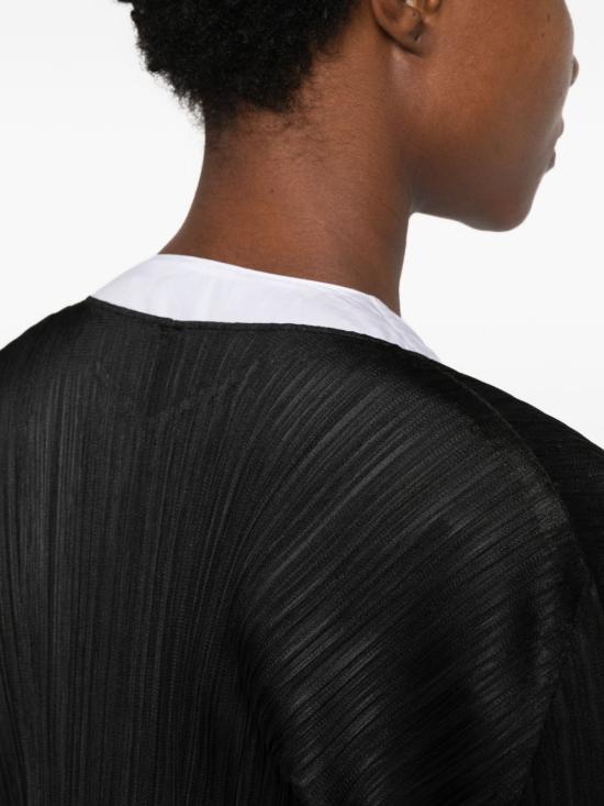 26FW 플리츠플리즈 가디건 PP68JA109 15 BLACK - PLEATS PLEASE