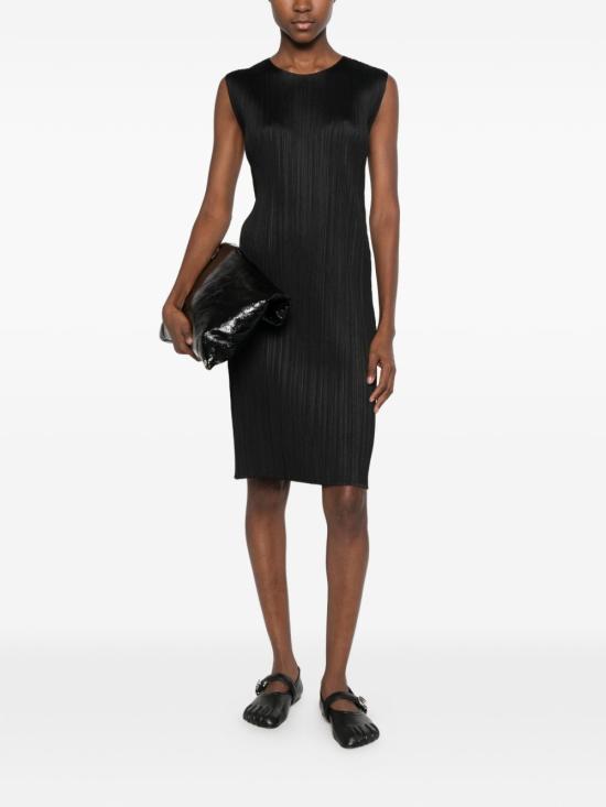 26FW 플리츠플리즈 숏 원피스 PP68JH113 15 BLACK - PLEATS PLEASE