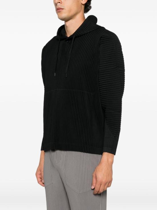 26FW 옴므 플리세 이세이 미야케 후드 티셔츠 HP68JK102 15 BLACK - HOMME PLISSE' ISSEY MIYAKE