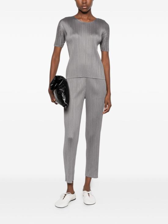 26FW 플리츠플리즈 민소매 티셔츠 PP68JK103 12 DARK GREY - PLEATS PLEASE