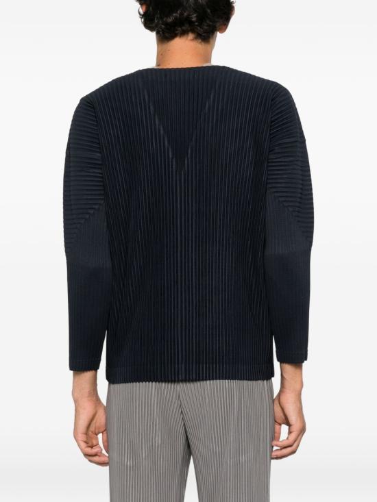26FW 옴므 플리세 이세이 미야케 가디건 HP69JL541 75 NAVY - HOMME PLISSE' ISSEY MIYAKE