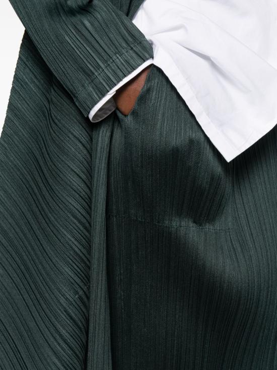 26FW 플리츠플리즈 미디 스커트 PP68JG146 69 DARK GREEN - PLEATS PLEASE