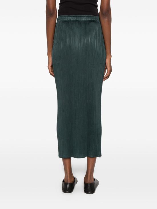 26FW 플리츠플리즈 미디 스커트 PP68JG146 69 DARK GREEN - PLEATS PLEASE