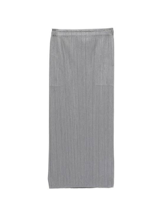 26FW 플리츠플리즈 미디 스커트 PP68JG112 DARK GREY