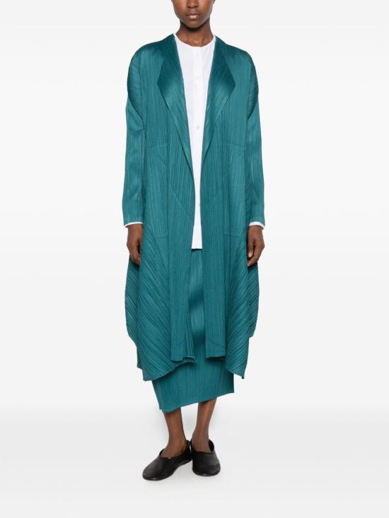 26FW 플리츠플리즈 미디 스커트 PP68JG146 64 PETROL BLUE - PLEATS PLEASE
