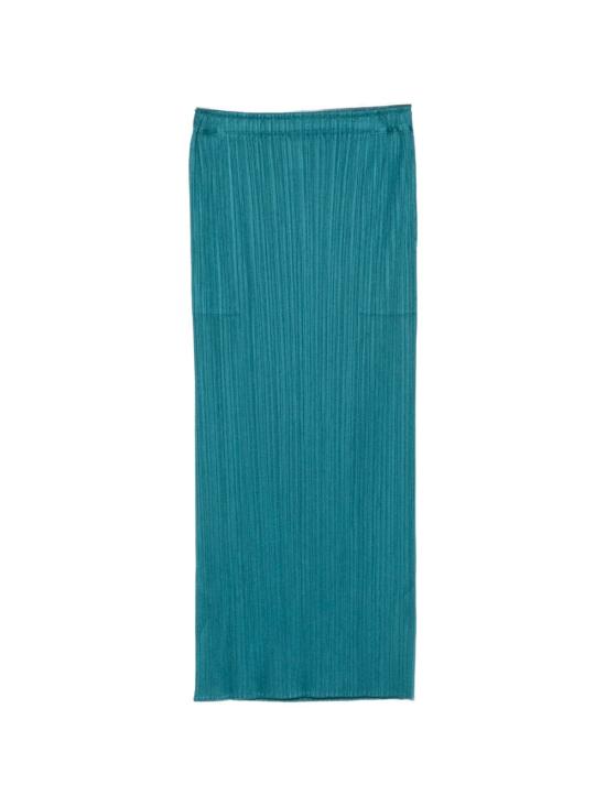 26FW 플리츠플리즈 미디 스커트 PP68JG146 64 PETROL BLUE