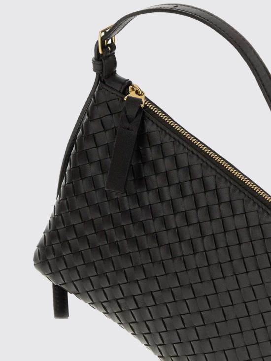 26FW 보테가베네타 인트레치아토 피콜로 미디움 파우치 876625V0HW0 2094 Coffee - BOTTEGA VENETA