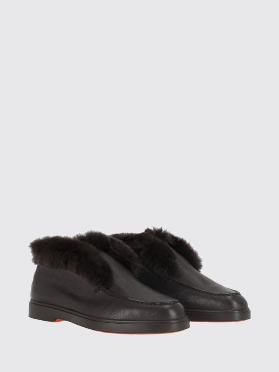 26FW 산토니 슈즈 WUYA59712DKTAWKP T50 Brown - SANTONI