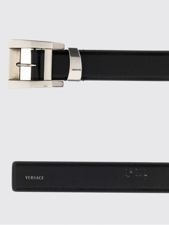 26FW 베르사체 벨트 10241971A17848 1B00K Black - VERSACE