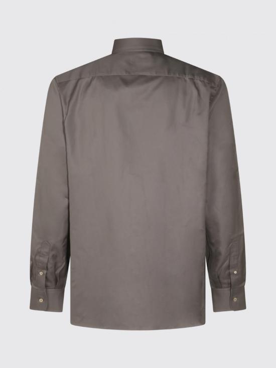 26FW 브루넬로 쿠치넬리 셔츠 MW6040627 C1105 Mud - BRUNELLO CUCINELLI