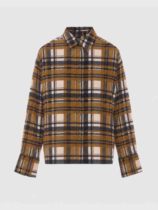 26FW 에센셜앤트워프 셔츠 KRISPY K1BL Brown - ESSENTIEL ANTWERP