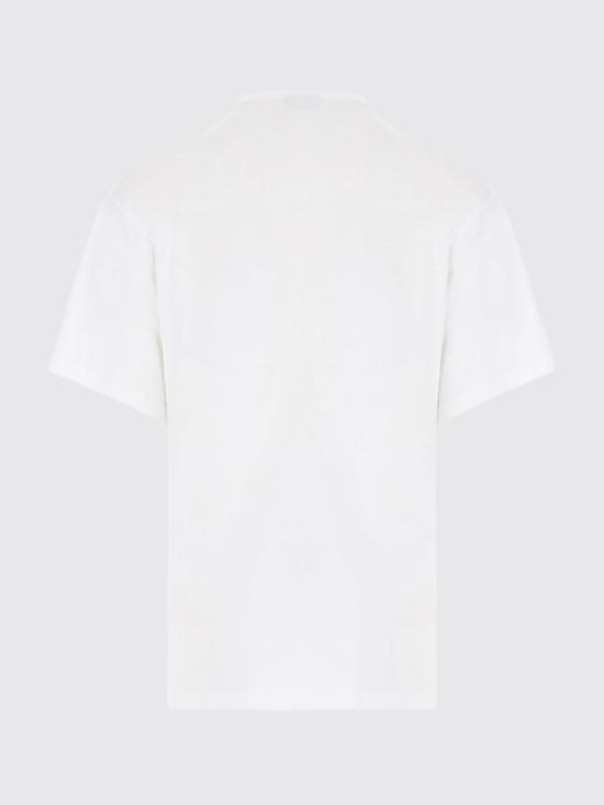 26FW 발렌시아가 오버사이즈 로고 반팔 티셔츠 871733TVVK9 9000 White - BALENCIAGA