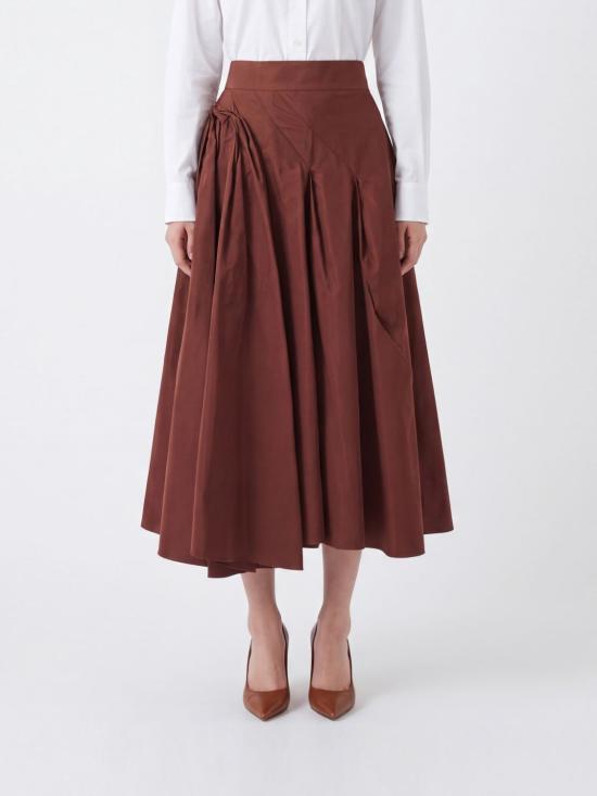 26FW 막스마라 스커트 2621106082600 003 Brick Red