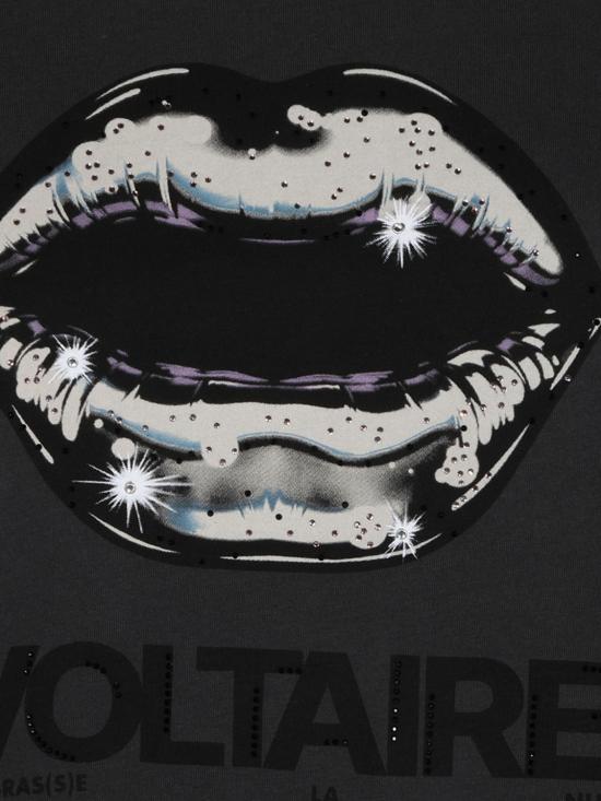 26FW 자딕앤볼테르 반팔 티셔츠 JWTS02925 009 Black - ZADIG & VOLTAIRE