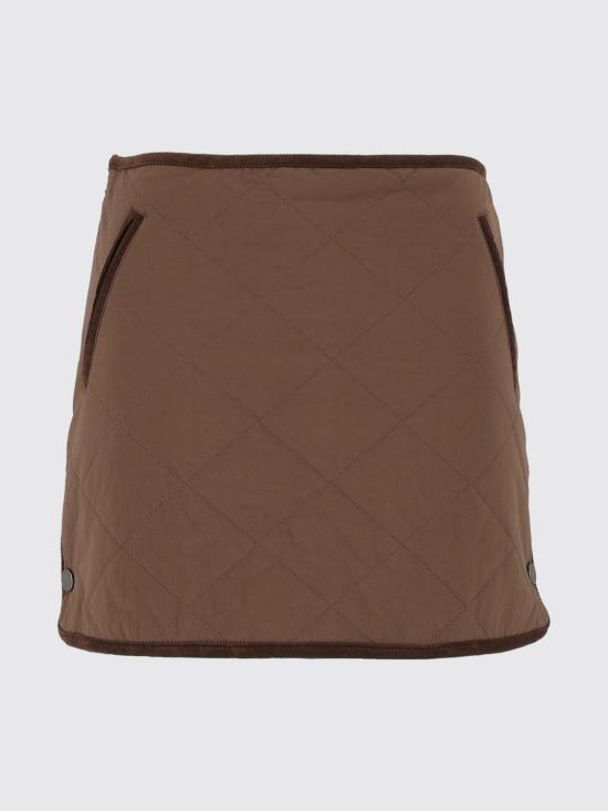 26FW 엘레 스커트 EFW260080 038 Brown - ELEH