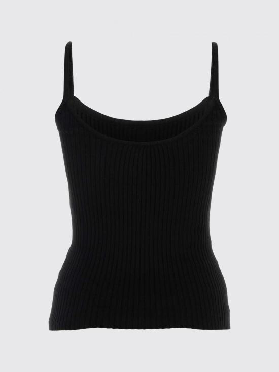 26FW 쿠레쥬 탑 PERMDE012FI0001 9999 Black - COURREGES