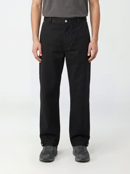 26FW 오프화이트 팬츠 OMCF04RF26FAB001 001 Black