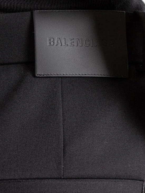 26FW 발렌시아가 팬츠 A009O9TJT21 1000 Black - BALENCIAGA