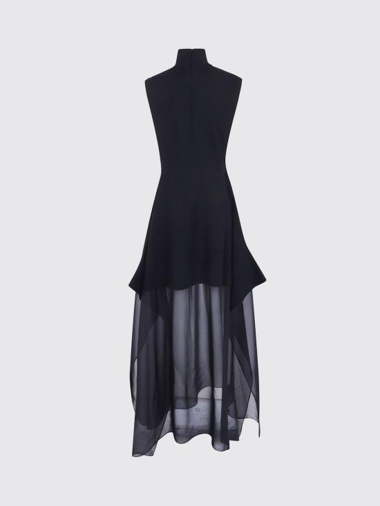 26FW 스포트막스 롱 원피스 2622326033600 004 Black - SPORTMAX