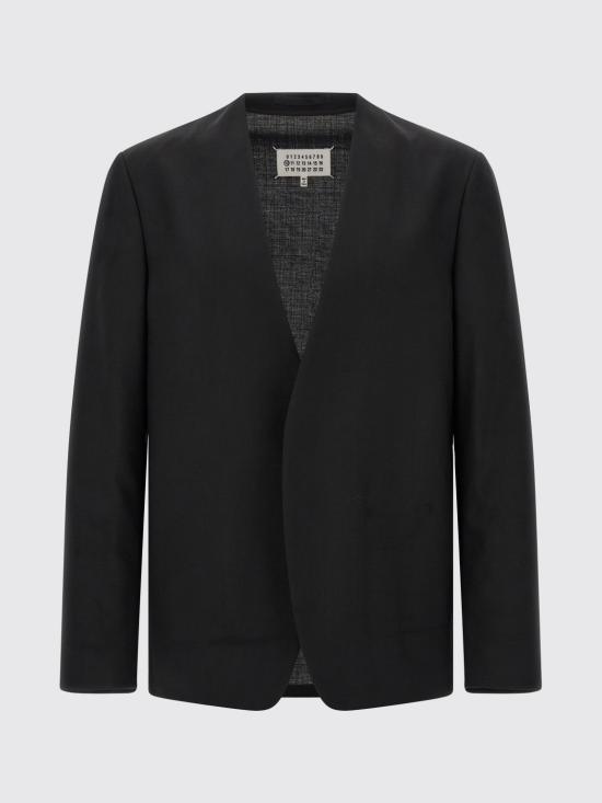 26FW 마르지엘라 미니멀 블레이저 S50BN0554S44330 900 Black - MAISON MARGIELA