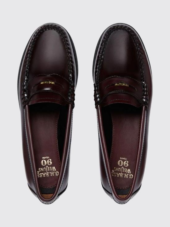 26FW 지에이치 바스앤코 슈즈 BA41010W WINE Red - G.H. BASS & CO.