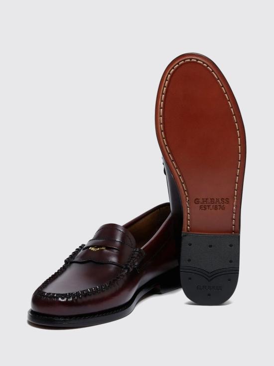 26FW 지에이치 바스앤코 슈즈 BA41010W WINE Red - G.H. BASS & CO.
