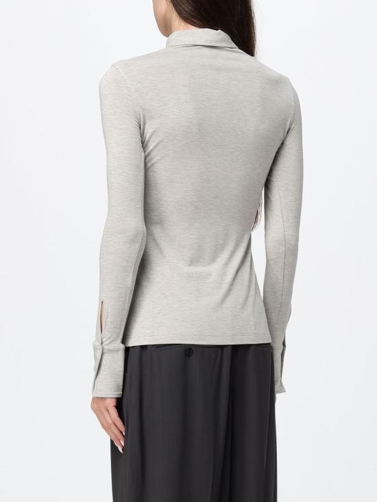 26FW 토템 셔츠 263WRT0752FB0656 039 Grey - TOTEME