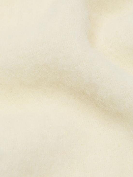 26FW 아크네 스튜디오 벨리 스키니 모헤어 머플러 CA0443D 100 White - ACNE STUDIOS