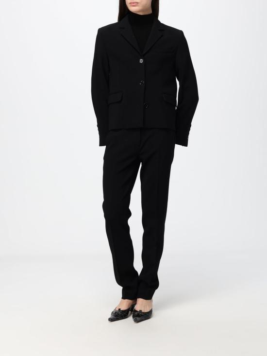 26FW 토템 팬츠 264WRB0220FB0718 001 Black - TOTEME