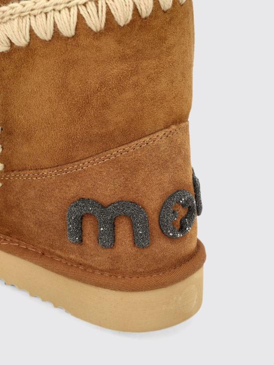 26FW 모우 에스키모 18 글리터 로고 부츠 101050A COG Brown - MOU