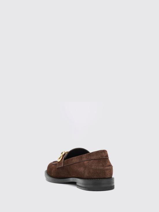 26FW 구찌 부르바르 스웨이드 로퍼 876289AADUN 2714 Brown - GUCCI