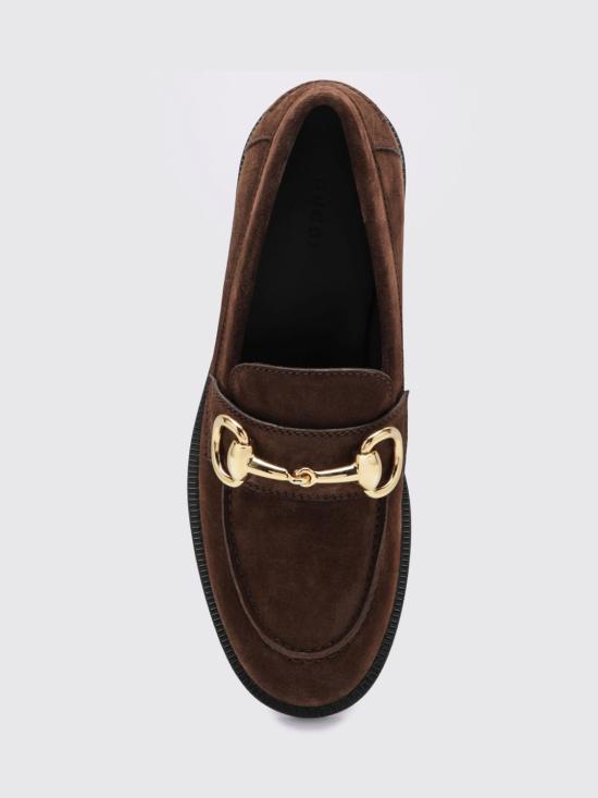 26FW 구찌 부르바르 스웨이드 로퍼 876289AADUN 2714 Brown - GUCCI