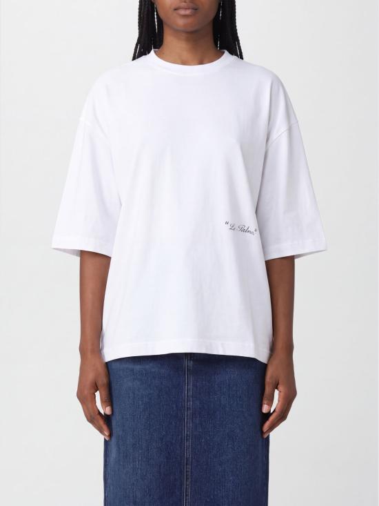 26FW 자크뮈스 반팔 티셔츠 TSU00361AJ00289 1PE White