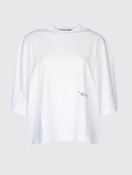 26FW 자크뮈스 반팔 티셔츠 TSU00361AJ00289 1PE White - JACQUEMUS