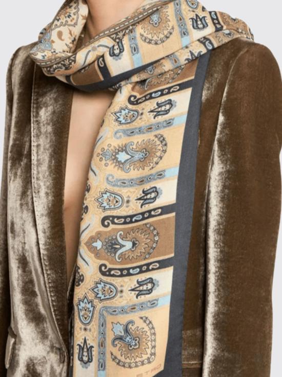 26FW 에트로 머플러/스카프 WATA0010AK1AG X0820 Camel - ETRO