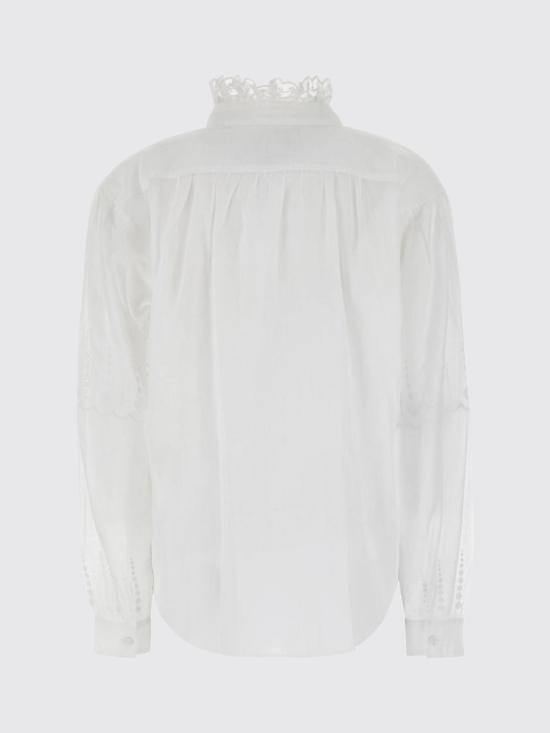 26FW 이자벨마랑에뚜왈 레오타 코튼 보일 블라우스 탑 HT0918FAD3J10E 20WH White - ISABEL MARANT ETOILE